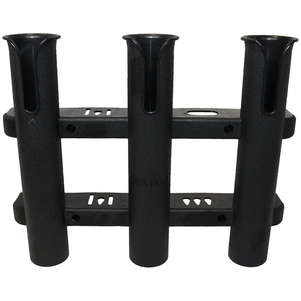 Sea-Dog Three Pole Rod Storage Rack - Black (325039-1)