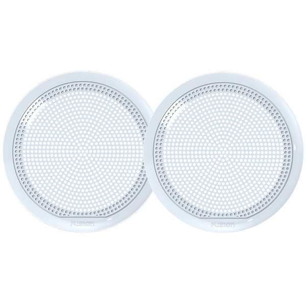 FUSION EL-X651W 6.5" Classic Grill Covers - White For  EL Series Speakers (010-12789-20)