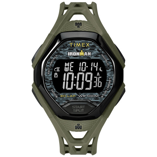 Timex IRONMAN Sleek 30 Full Resin Strap Watch - Green (TW5M23900JV)