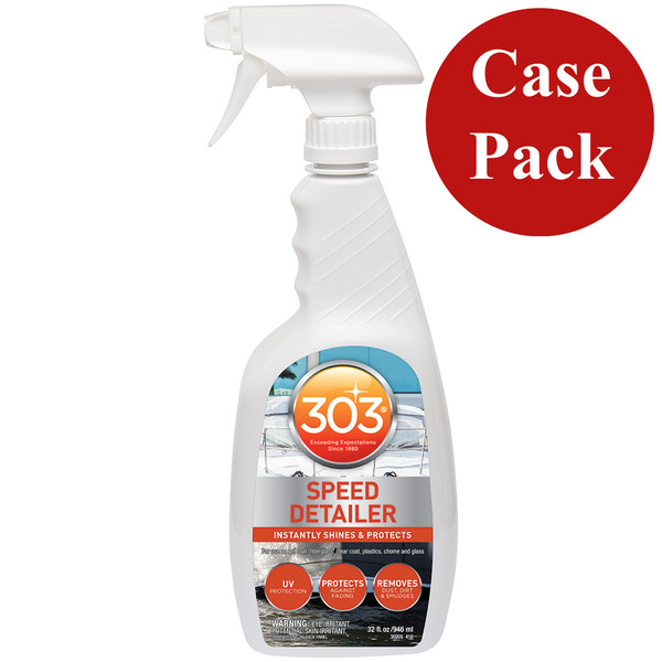 303 Marine Speed Detailer with Trigger Sprayer - 32oz *Case of 6* (30205CASE)