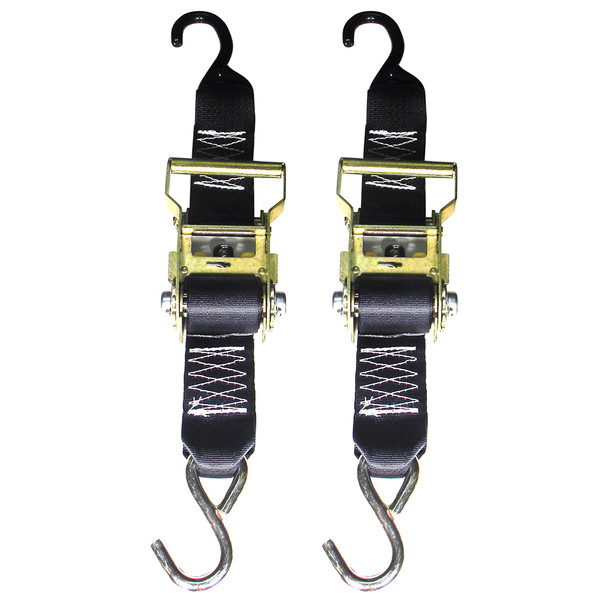 Rod Saver Heavy-Duty Ratchet Trailer Tie-Down - 2" x 3 - Pair (R2TTD3)