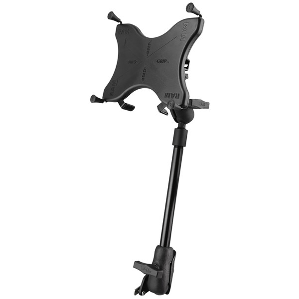 RAM Mount X-GripWheelchair Seat Track Mount For 9"-10" Tablets (RAM-238-WCT-9-UN9)