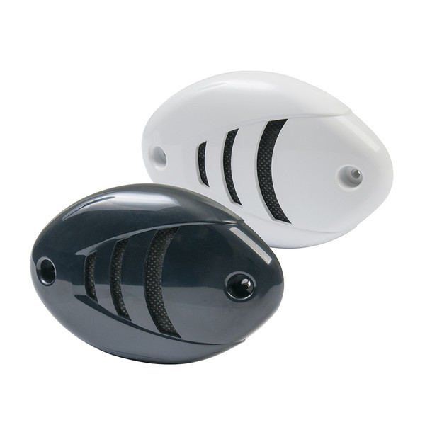 Marinco 12V Drop-In Low Profile Horn w/Black  White Grills (10080)