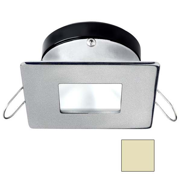 i2Systems Apeiron A1110Z - 4.5W Spring Mount Light - Square/Square - Warm White - Brushed Nickel Finish (A1110Z-44CAB)