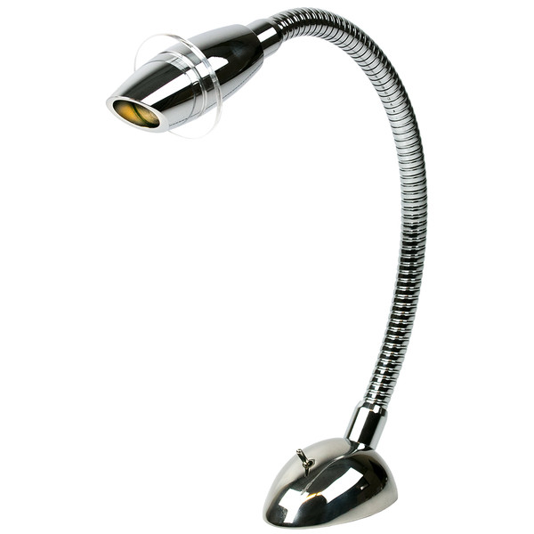 Sea-Dog Deluxe High Power LED Reading Light Flexible w/Switch - Cast 316 Stainless Steel/Chromed Cast Aluminum (404541-1)