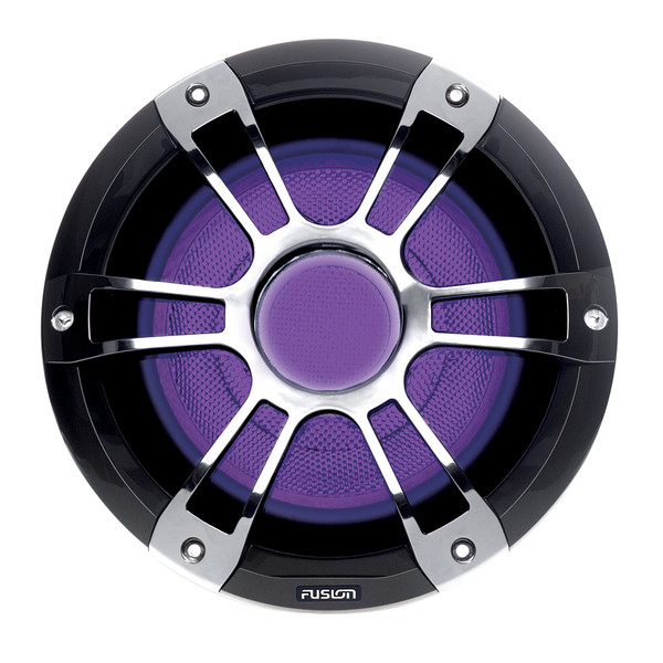 Fusion SG-SL122SPC 12" 600 Watt Sub-Woofer Sports Grill Chrome (010-02436-11)