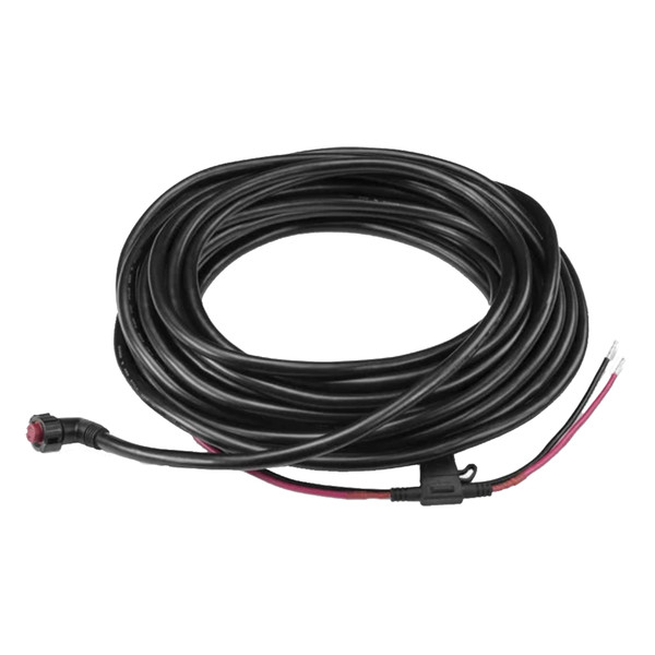 Garmin 010-12067-10 48' Power Cable for XHD2, 12AWG Right Angle Connector (010-12067-10)