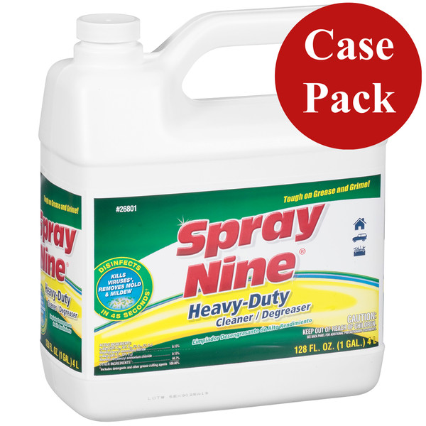 Spray Nine Tough Task Cleaner  Disinfectant - 1 Gallon *4-Pack (26801-4PACK)