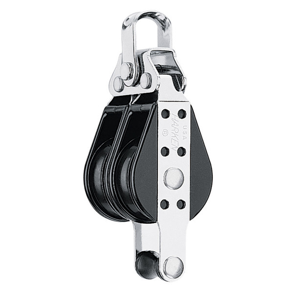 Harken 38mm Double Big Bullet Block w/Becket (128)