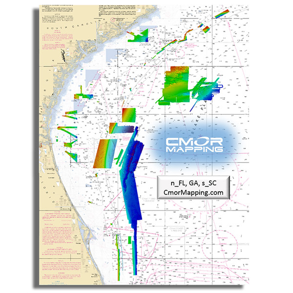 Furuno CMOR Mapping - North Florida, Georgia  South Carolina For TZT2  TZT3 (MM3-WAR-BAT-05)