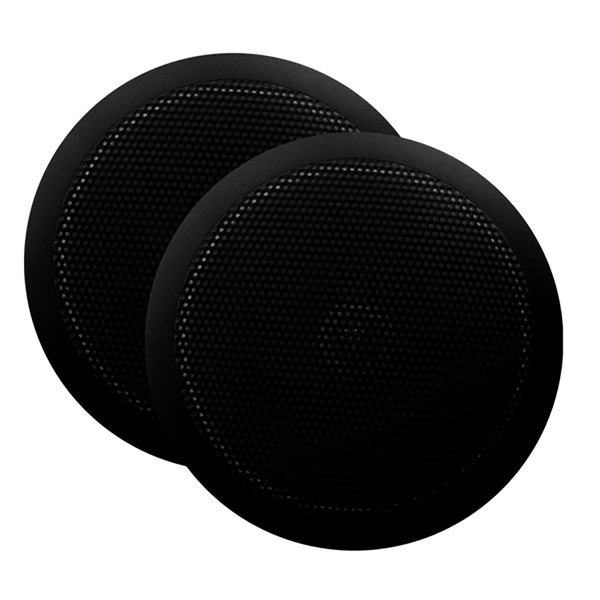 Majestic Spk60B Ultra Slim 6" Speakers 30W Black Pair (SPK60B)