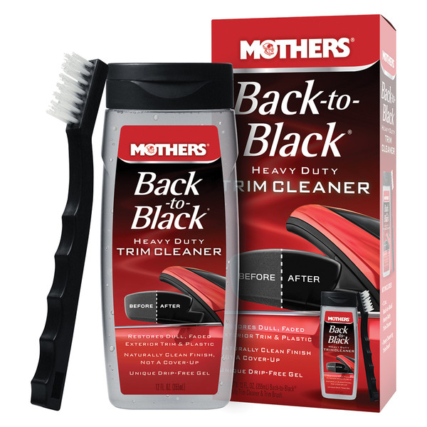 Mothers Back-to-Black Heavy Duty Trim Cleaner Kit (6141)