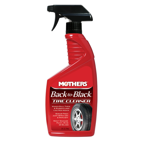 Mothers Back-to-Black Tire Cleaner - 24oz (9324)