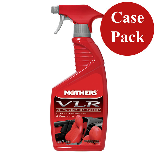 Mothers VLR &ndash; Vinyl&bull;Leather&bull;Rubber Care - 24oz - *Case of 6* (06524CASE)