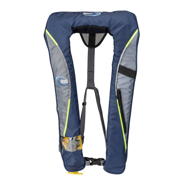 MTI Helios 2.0 Manual Inflatable Life Vest - Blue/Grey (MD400H-809)