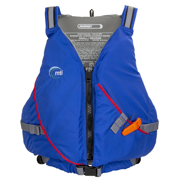 MTI Journey Life Jacket w/Pocket - Blue - Medium/Large (MV711P-M/L-131)