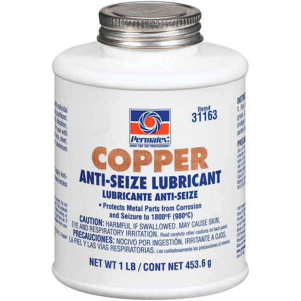 Permatex Copper Anti-Seize Lubricant Bottle - 1lb (31163)