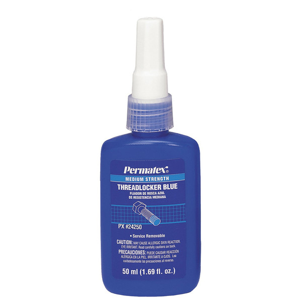Permatex Medium Strength Threadlocker Blue - 50ml Bottle (24250)