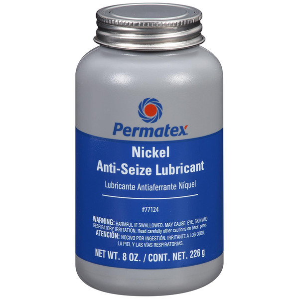 Permatex Nickel Anti-Seize Lubricant Brush Top Bottle - 8oz (77124)