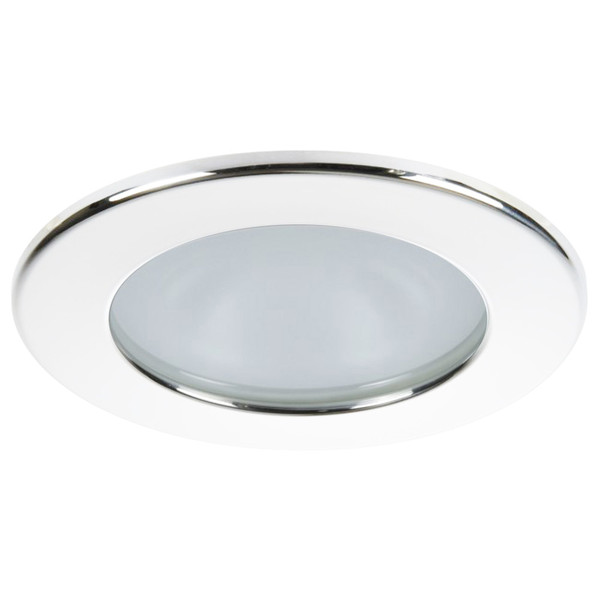 Quick Kai XP Downlight LED - 4W, IP66, Spring Mounted - Round White Bezel, Round Warm White Light (FAMP2492B02CA00)