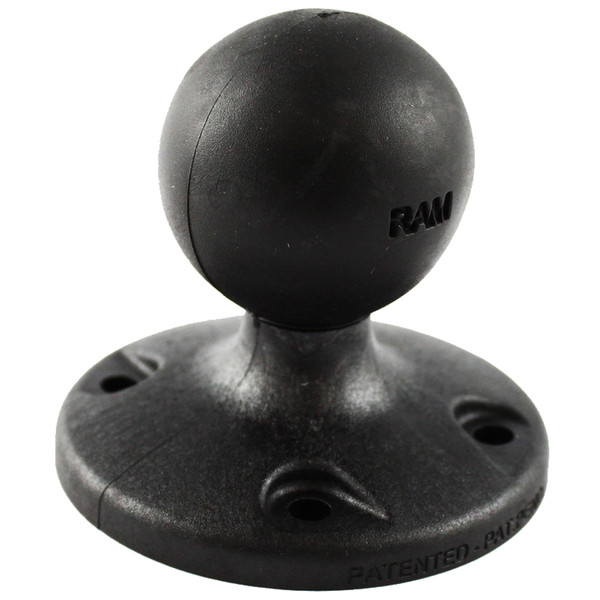 Ram Mount 2.5" Composite Round Base W/ 1.5" Ball (RAP-202U)