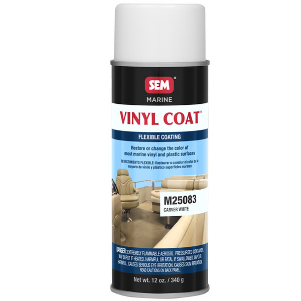 SEM Vinyl Coat - Carver White - 12oz (M25083)