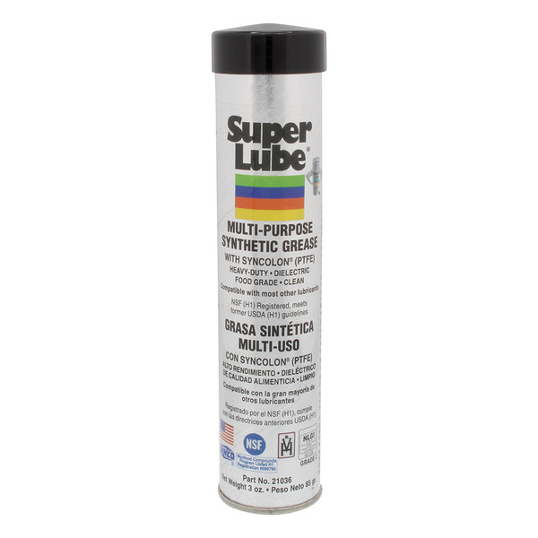 Super Lube 3 Oz. Cartridge Multi-Purpose Synthetic Grease (21036)