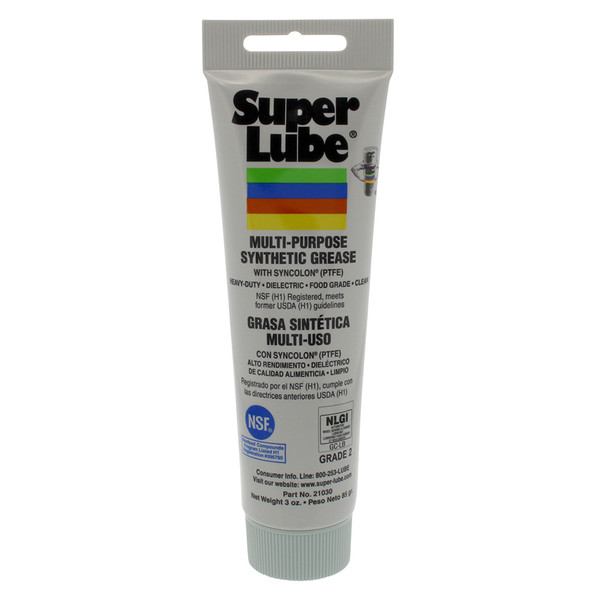 Super Lube 3 Oz. Tube Multi-Purpose Synthetic Grease (21030)