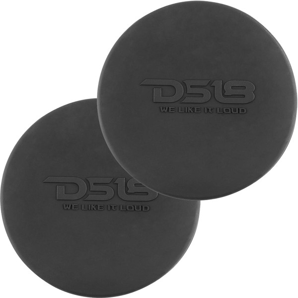 DS18 Silicone Marine Speaker Cover For 8" Speakers - Black (CS-8B)