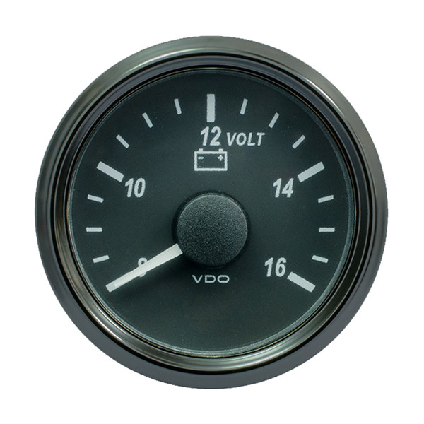 VDO SingleViu 52mm (2-1/16") Voltmeter For 12V Systems (A2C3832770030)
