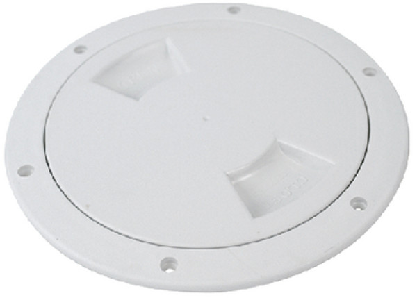 Attwood Marine White  6  Inches  Deck Plate 12792-1