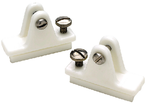 Seachoice Deck Hinge With Slide Lock-White 76281