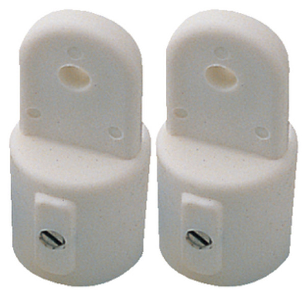 Sea-Dog Line 7/8 Outside Eye End White  2/Cd 273101-1