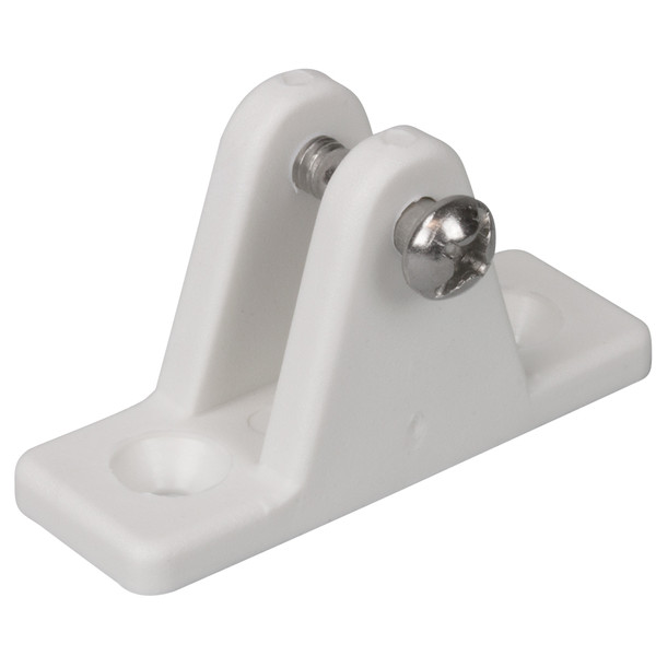 Sea-Dog Line Lg Deck Hinge White      2/Cd 273201-1