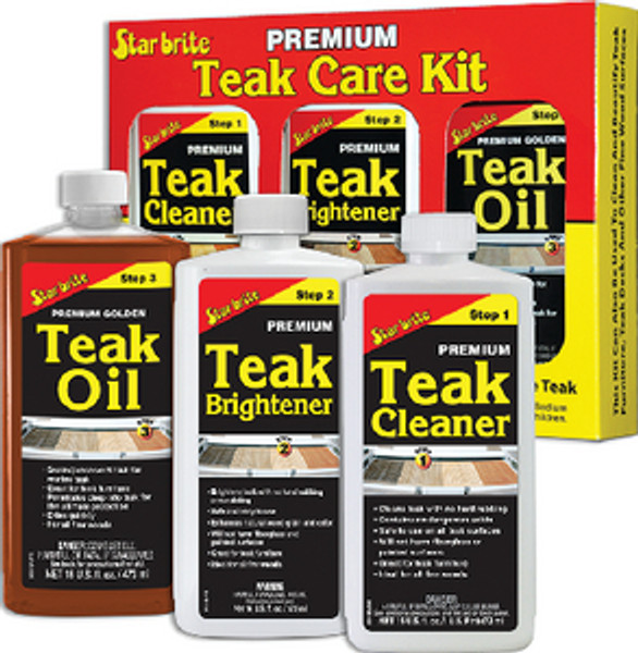 Starbrite Teak Care Kit Pint 81216