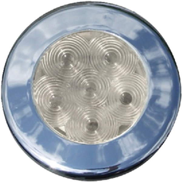 T-H Marine Led Recessed Puck 3 Bezels White LED51847DP