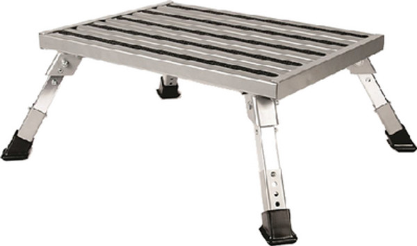 Camco RV Step Stool Alm Stp Adj Hght 43676