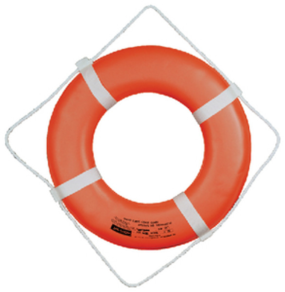 Cal-June 30 Orange Ring Buoy With Straps GO-30