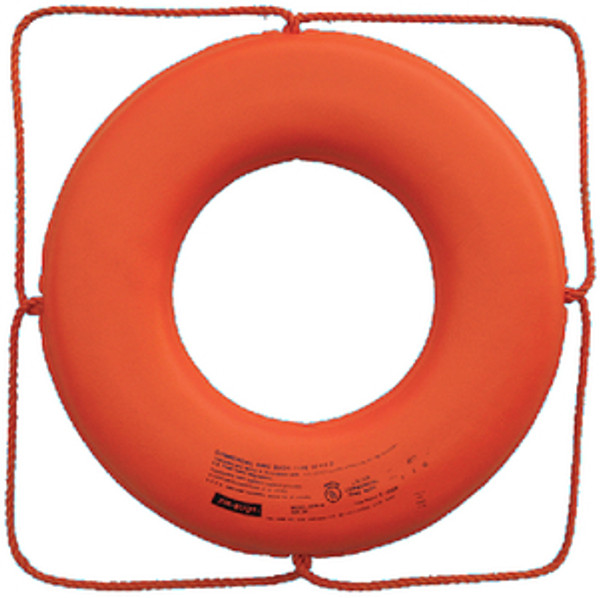 Cal-June 30 Orange Ring Buoy With O Strap GO-X-30