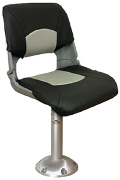 Springfield Marine Skipper Chair Package Grey 1001003