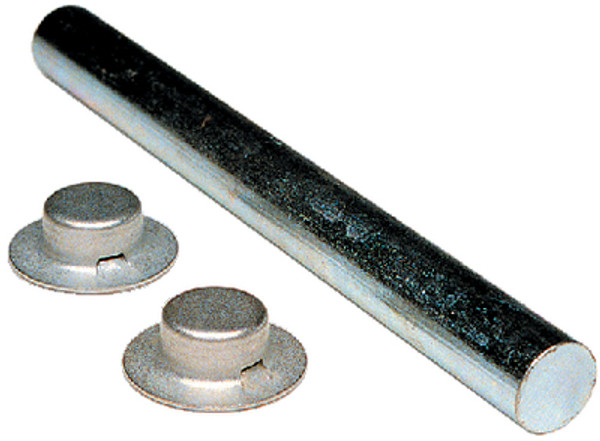 Tiedown Engineering Roller Shaft With Nuts 5/8Inx5-1/ 86027