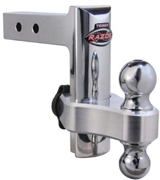 Trimax Locks 6In Aluminumdrop Hitch Dual TRZ6AL