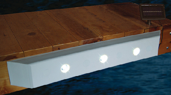 Taylor Foam Dock Bumper With Lights 46011LED