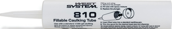 West System Fillable Caulking Tube (24/Bx) 81024