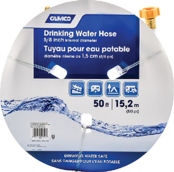 Camco Fresh Water Hose 25' 5/8 Id 22783