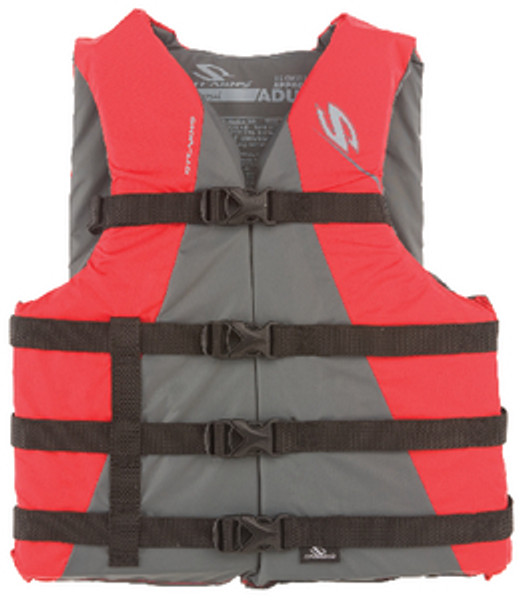 Stearns Pfd Nylon Adlt Classic Ovsz Red 3000001717