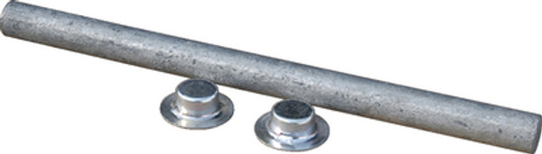 Tiedown Engineering Roller Shaft 5/8 X13-1/4 Galv 86189