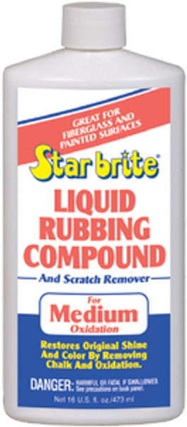Starbrite Liq Rub Comp For Med Oxi Pt 81316