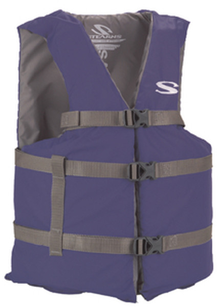 Stearns Pfd Adt Ovs Poly Boating Blue 3000004477