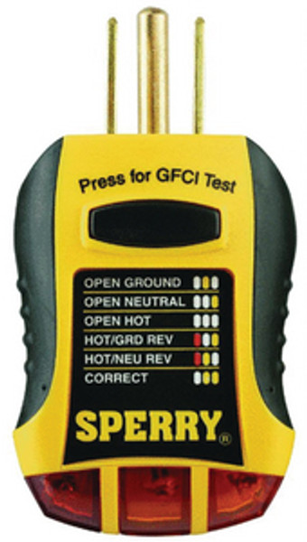Marinco Gfci Outlet Tester GFI6302
